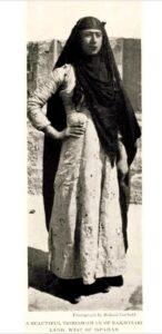 پوشش دختر بختیاری در دوره قاجار