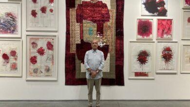 نظری بر دو نمایشگاه هنری فریدون آو در دوبی