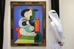نمایش پرتره ۱۲۰ میلیون دلاری معشوقه پیکاسو در دُبی
