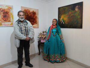 نمایش آثار مهسا خان‌احمدی در گالری کهفی
