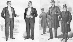 پوشاک مردان اروپایی در سده نوزدهم