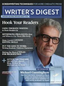 جلد مجله Writers Digest ژانویه 2024
