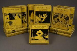 نشریه ادبی بریتانیایی کتاب زرد با پوشش محافظ گردوغبار، 1894