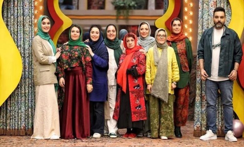 چشم‌نوازی لباس زنان در برنامه جوکر