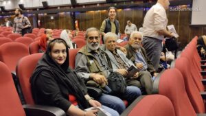 دوربین بادبان در رویداد تجلیل از بزرگان دوبله
