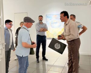 دوربین بادبان در نمایشگاه ابراهیم اکبری گرز
