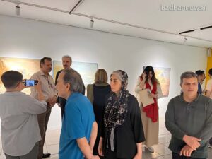 دوربین بادبان در نمایشگاه ابراهیم اکبری گرز