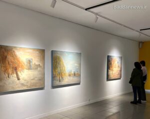 دوربین بادبان در نمایشگاه ابراهیم اکبری گرز