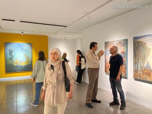 دوربین بادبان در نمایشگاه ابراهیم اکبری گرز
