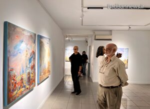 دوربین بادبان در نمایشگاه ابراهیم اکبری گرز